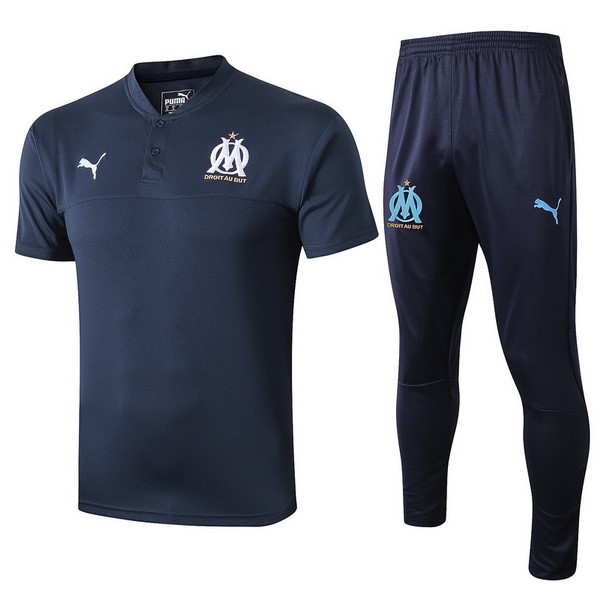 Replicas Polo Marsella Conjunto Completo 2019/20 Azul